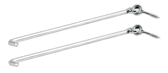 Stormhasp Elförzinkad 300 mm 2-pack Habo